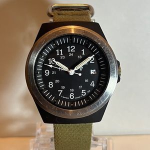 swiss H3 watches 100163 Type 3 quartz Military tritium